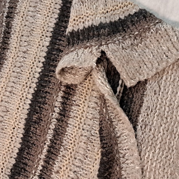 Free People Home For The Holidays Sweater" Knit Oversized Size XS - Picture 8 of 9